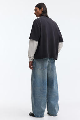 Camiseta de algod?n dise?o layering Oversized Fit - H&m фото 7