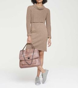 Платье 2 в 1, серое