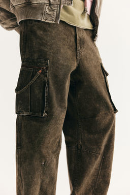 Loose Cargo Jeans - H&m фото 3