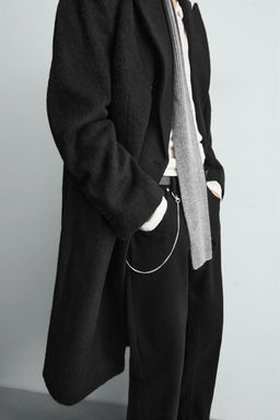 DOUBLE-BREASTED WOOL COAT - Zara фото 8