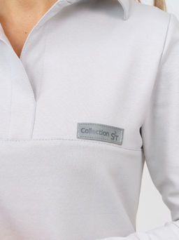 967 Платье "Св.серый"