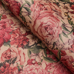 Цена за 10 шт. Бумага упаковочная, крафт бурый Весенний букет настроения, 50 х 70 см - UPAK LAND фото 2