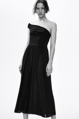 Vestido de punto off-the-shoulder - H&m фото 2