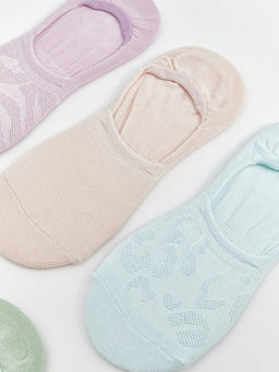 Desenli Kad?n Babet ?orap 5li