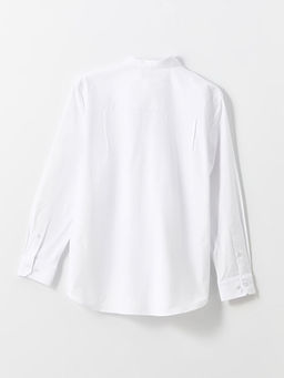 Slim Fit Uzun Kollu Poplin Erkek G?mlek