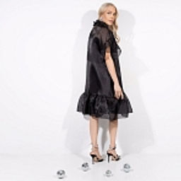 Платье из полупрозрачной ткани на подкладе, Достойный ответ - Charutti фото 17