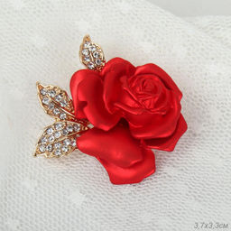 Брошь Роза / 4201 /уп 24/