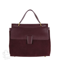 Сумка женская кожаная 68870BDAA wine red Baidou/30 в Новосибирске