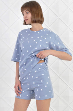 Арт. 9116 Пижама с шортами 42-50 - 5+3 фото 3