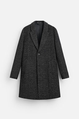 TEXTURED HERRINGBONE COAT - Zara фото 6