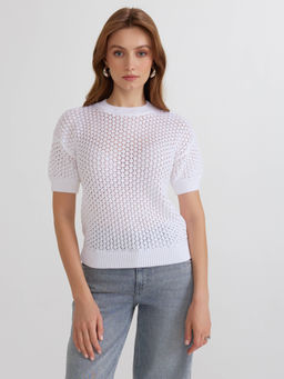 CONTE LDK2457 Джемпер женский white - Conte elegant фото 4