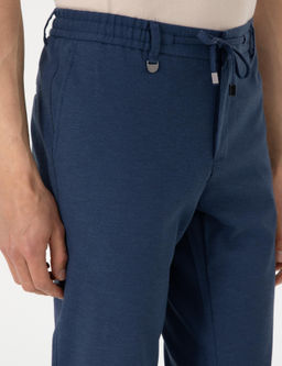 Lacivert Slim Fit Kuma_ Pantolon