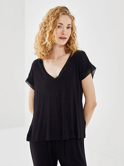 V Yaka Kad?n Pijama Tak?m