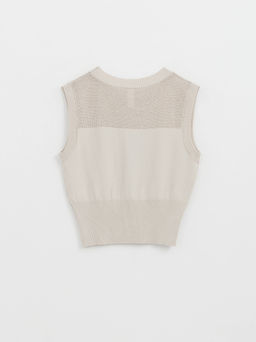 CONTE LDK 2321 Топ женский beige - Conte elegant фото 5