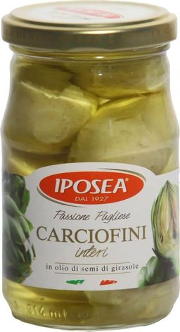 Артишоки целые в масле И.П.О.С.Е.А. (290 г) ст/б