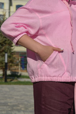 Бобмер 70%лен+ 30% вискоза - Новый лен фото 10