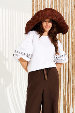 Блуза женская - Elletto фото 4