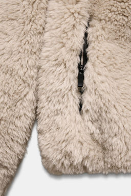 SHORT FAUX FUR HOODED COAT RECCO® TECHNOLOGY SKI COLLECTION - Zara фото 24