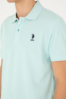 Мужская базовая футболка цвета морской волны Неожиданная скидка в корзине - U.s. polo assn фото 7