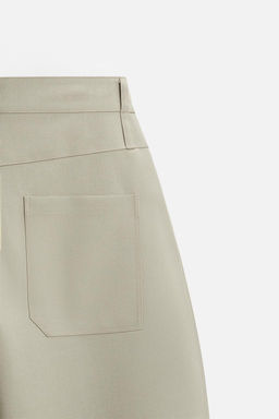 BALLOON FIT PLEATED TROUSERS - Zara фото 17
