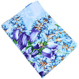 Колокольчики Скатерть рогожка 220х150см, 171г/м2, хлопок 100%, Домашняя мода (Россия)  фото 4