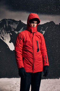 DeFactoFit Водонепроницаемая лыжная куртка с термоизоляцией и капюшоном  фото 3