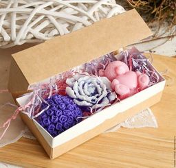 Коробка крафтовая с окошком 20*20*4 см TABOX PRO 1500 (25 шт) - No name фото 8