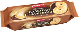 Печенье Кухмастер Золотая симфония с глазурью сдобное 220 г