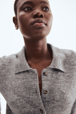 C?rdigan con cuello camisero - H&m фото 7