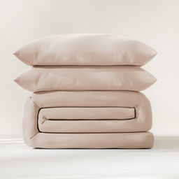 Постельное бельё LoveLife дуэт Gold sand 150х215 см-2 шт, 225х240 см, 50х703 см-2 шт, микрофибра 85 гр  фото 8