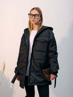 Куртка зимняя "Эмми" черный