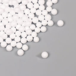 Декор для творчества пенопласт "Ассорти шариков" белый набор 10 гр