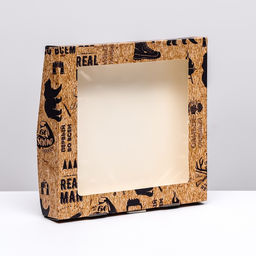 Цена за 20 шт. Коробка подарочная складная Лучшему во всем 20?20?4 см