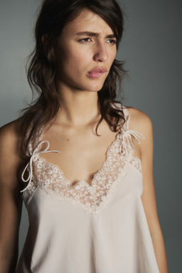Top con tirantes bordados - H&m фото 4