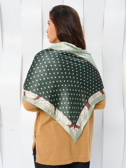 Платок жен. виск+шелк 90х90 MR72SCRF-19 - Maxroses фото 6