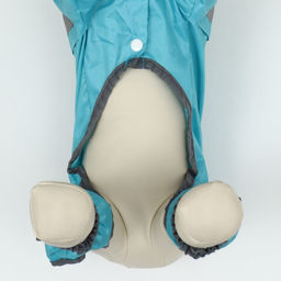 Комбинезон для собак, демисезонный с козырьком, размер 3ХL (ДС 50, Ог 67, ОШ 51 см), голубой 93812 - Simaland фото 9