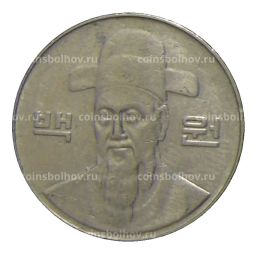 100 вон 2002 года Южная Корея