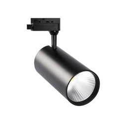ULB-Q276 32W/3000К BLACK Светильник-прожектор светодиодный трековый. 3000 Лм. Теплый белый свет (3000К). Корпус черный. ТМ Volpe.