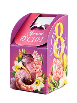 Подарочный набор, подставка для телефона-кольцо и брелок 8 марта: Яркой весны