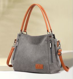 Сумка K2-1983-Gray - Ferro фото 8