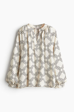 Blusa con mangas globo - H&m фото 7