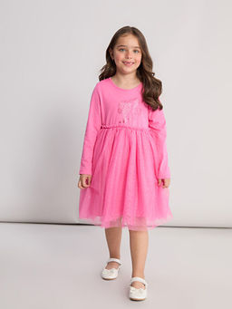 Barbie Bask?l? K?z ?ocuk T?t? Elbise