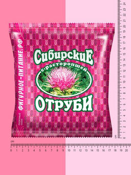 Отруби Сибирские ПШЕНИЧНЫЕ (с расторопшей), 200 г
