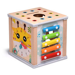 Бизиборд-Куб развивающий "Любимая ферма"