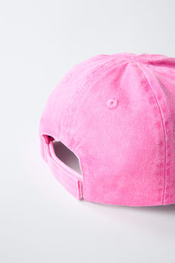 CAP WITH EMBROIDERED SLOGAN - Zara фото 3