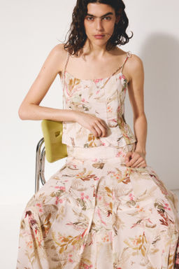 Top en mezcla de viscosa con tirantes de lazo - H&m фото 2
