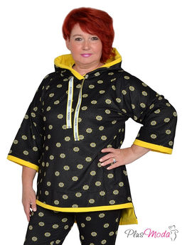 Жакет-куртка Модель №1863 размеры 44-84 - Plusmoda фото 13