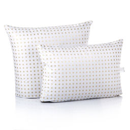 Подушка высокая Тихий Час Пуховые, размер 68×68 см, тик