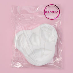 Молд для заливки шоколада Доляна Губы, 8.5?8?1.5 см, силикон, белый