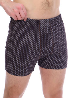 Трусы-боксеры, модель 212, трикотаж (Маэстро, коричневый)